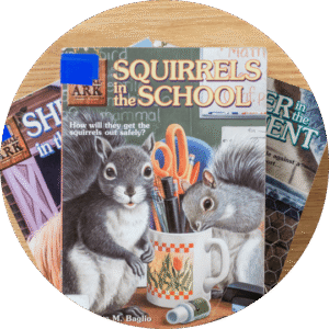 Squirrel in The Schooll By Nimal Malhothra